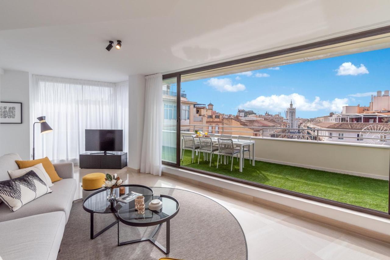 Exclusive Penthouse & Terrace By Ele Apartments Málaga Exteriör bild