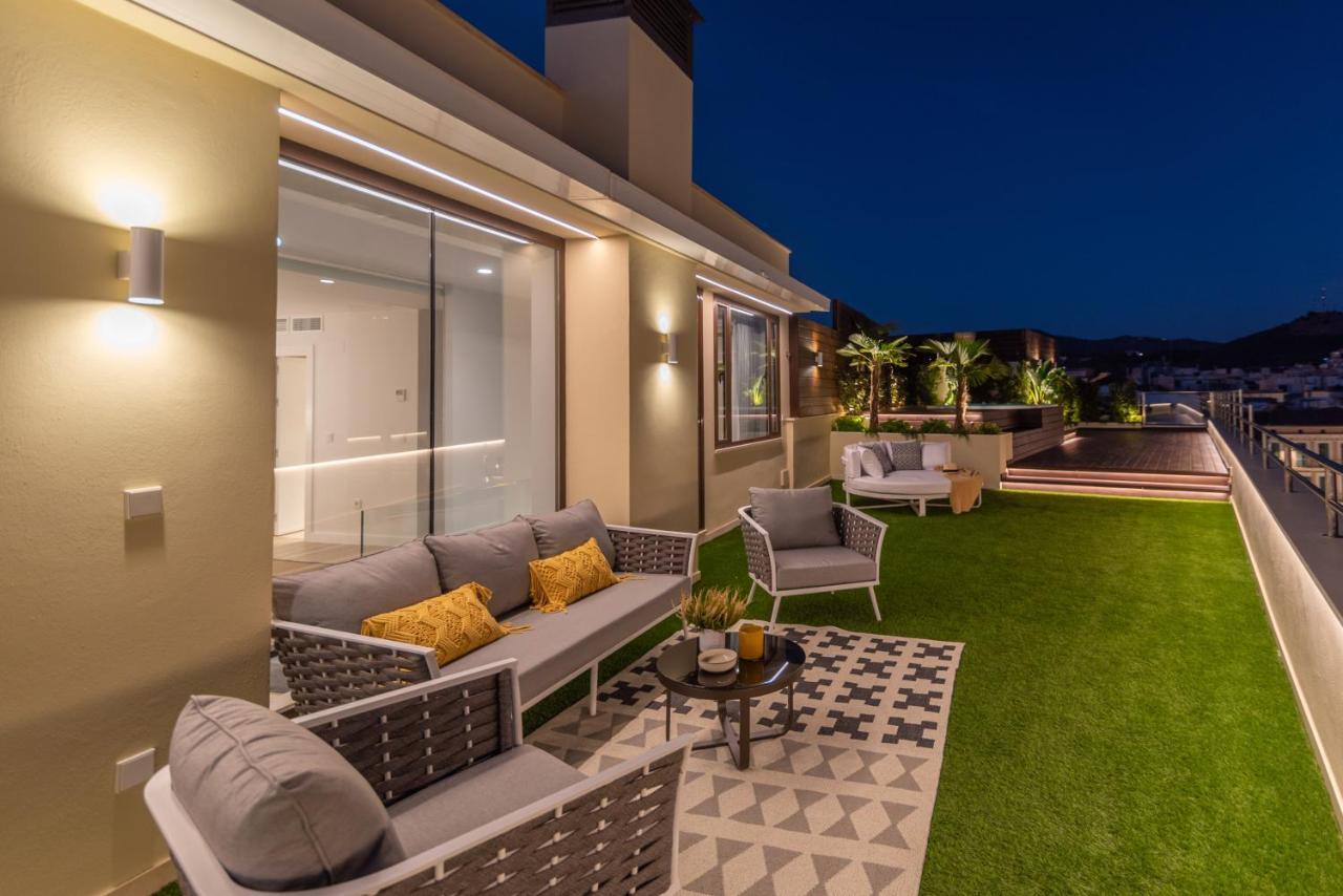 Exclusive Penthouse & Terrace By Ele Apartments Málaga Exteriör bild