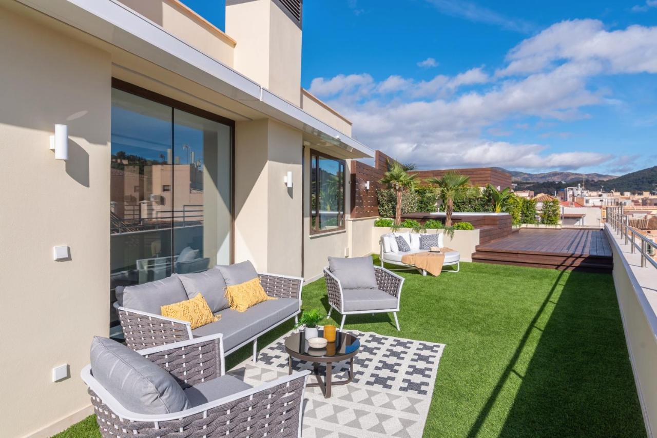 Exclusive Penthouse & Terrace By Ele Apartments Málaga Exteriör bild